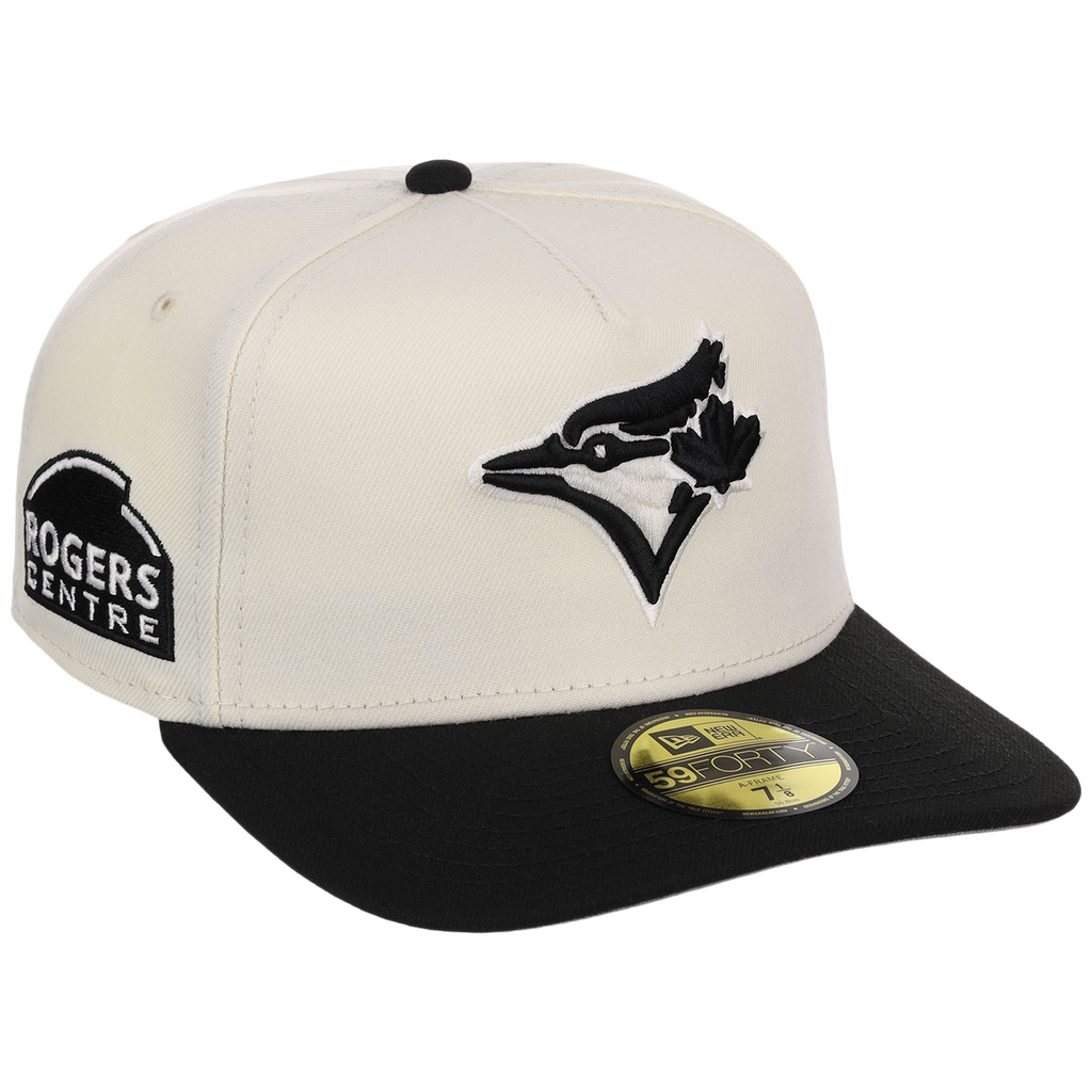 Toronto Blue Jays MLB Chrome Noir New Era 59FORTY