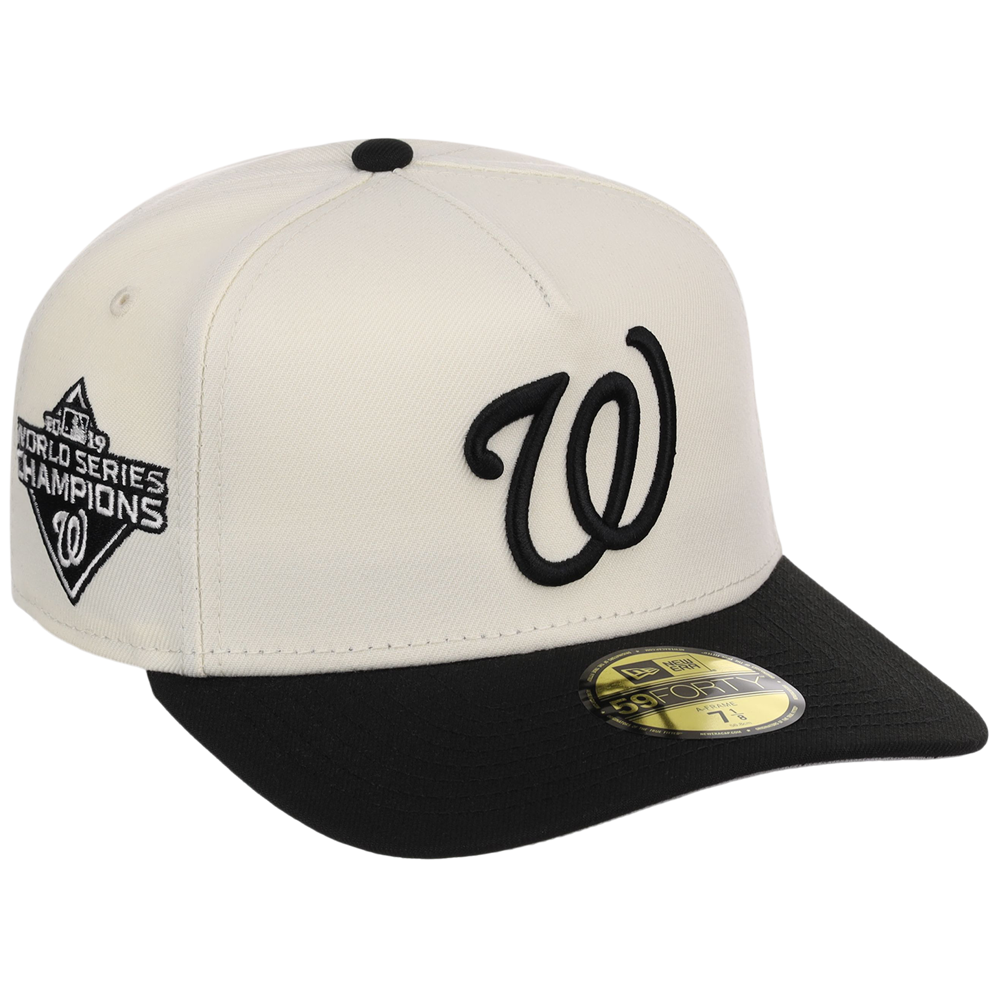 Washington Nationals MLB Chrome Noir New Era 59FORTY