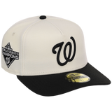 Washington Nationals MLB Chrome Noir New Era 59FORTY