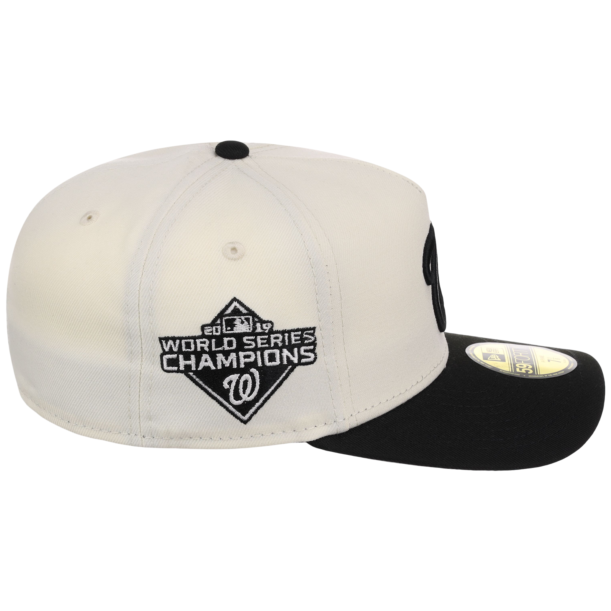 Washington Nationals MLB Chrome Noir New Era 59FORTY