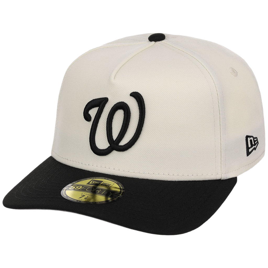 Washington Nationals MLB Chrome Noir New Era 59FORTY