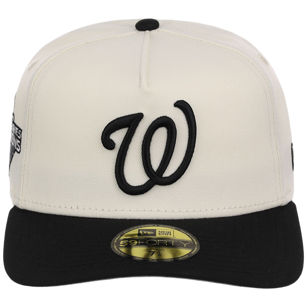 Washington Nationals MLB Chrome Noir New Era 59FORTY