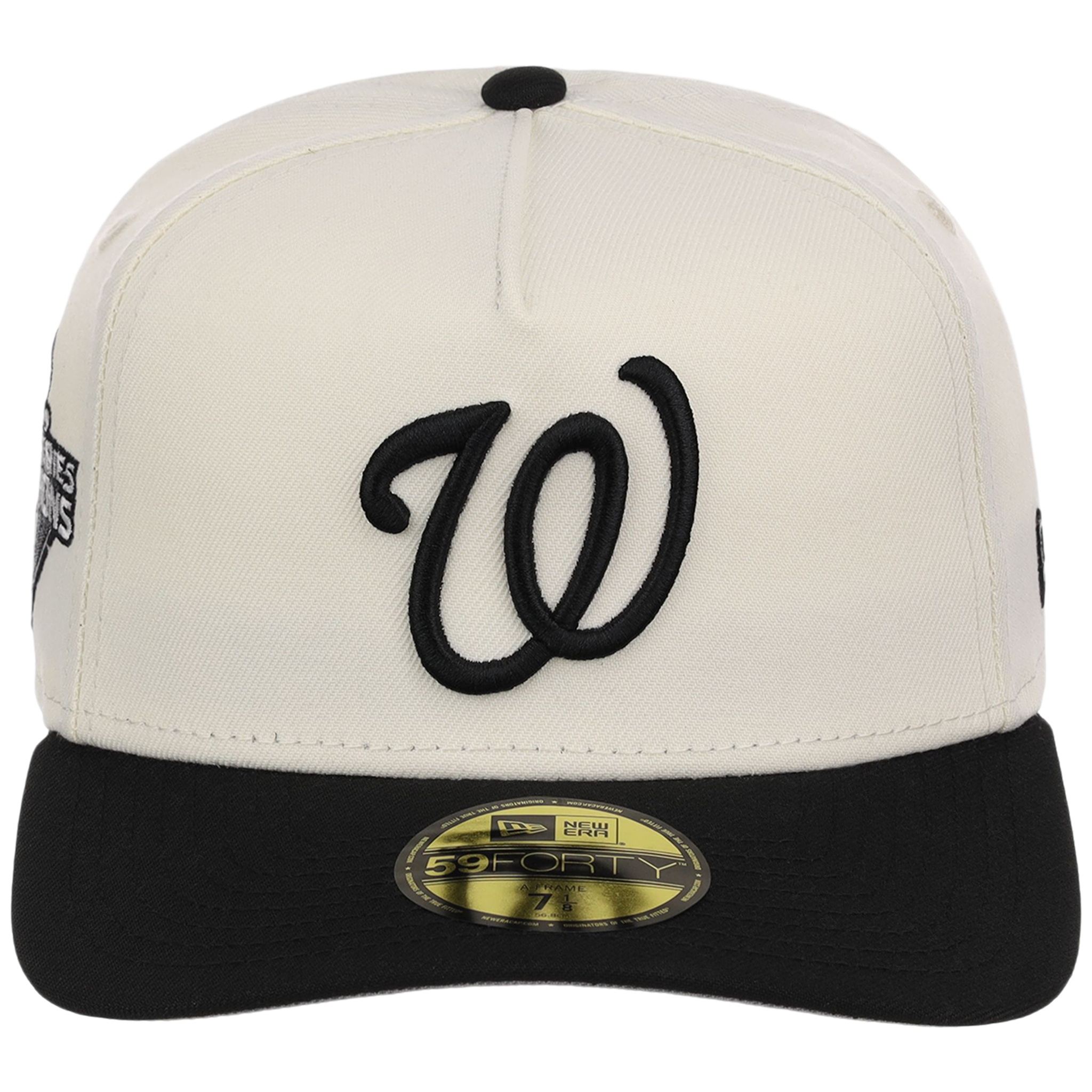 Washington Nationals MLB Chrome Noir New Era 59FORTY