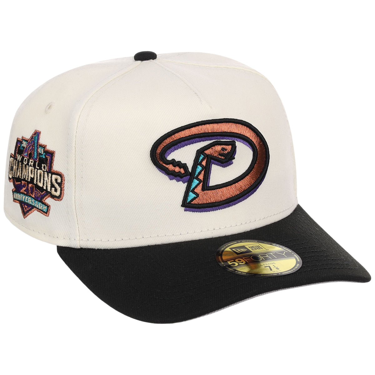 Arizona Diamondbacks MLB Heritage Chrome New Era 59FORTY