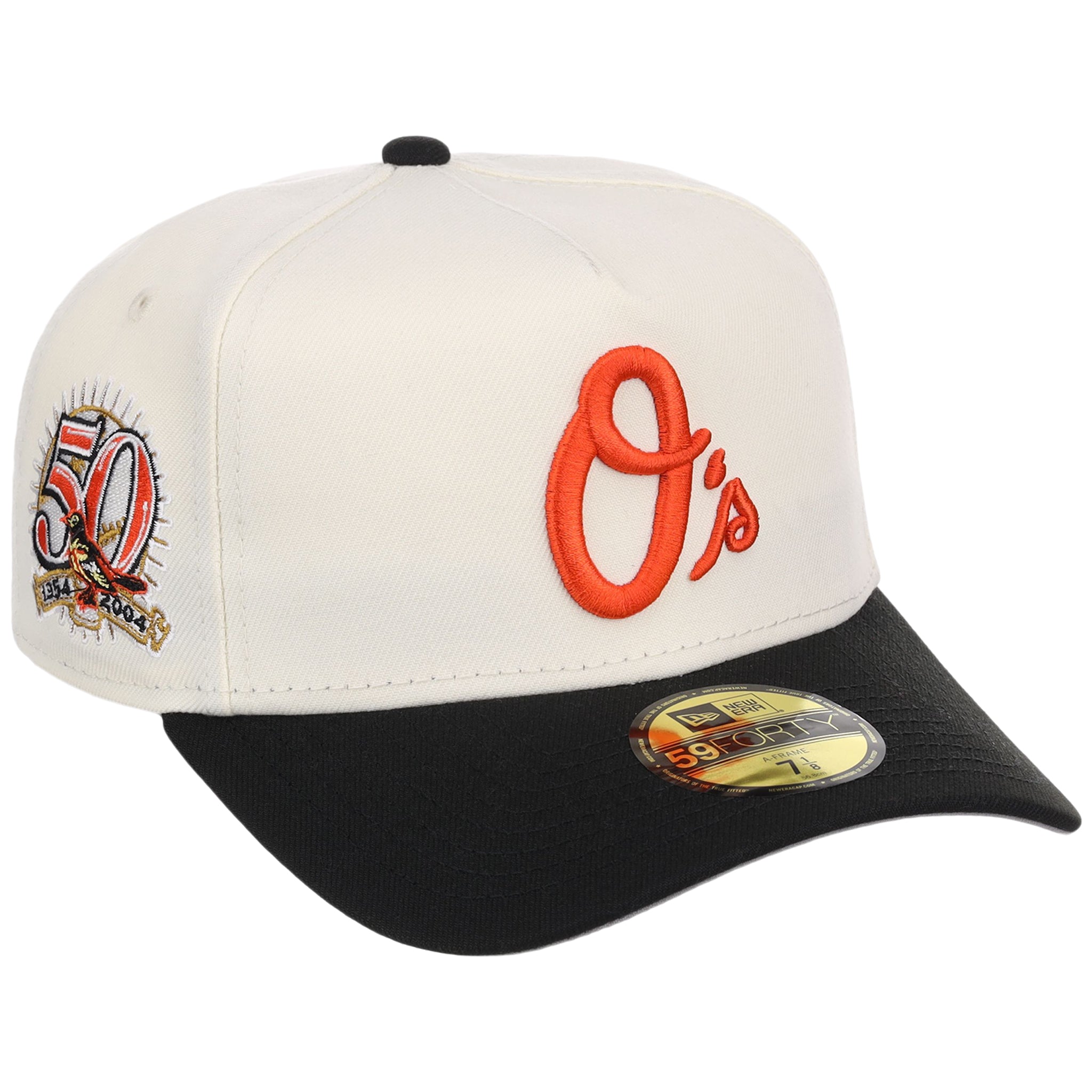 Baltimore Orioles MLB Heritage Chrome New Era 59FORTY