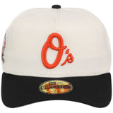 Baltimore Orioles MLB Heritage Chrome New Era 59FORTY