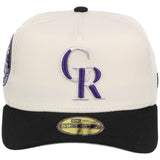 Colorado Rockies MLB Heritage Chrome New Era 59FORTY