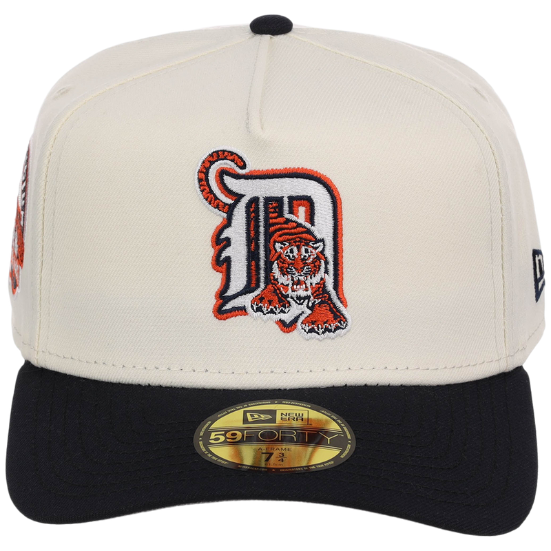 Detroit Tigers MLB Heritage Chrome New Era 59FORTY – LidsHatDrop