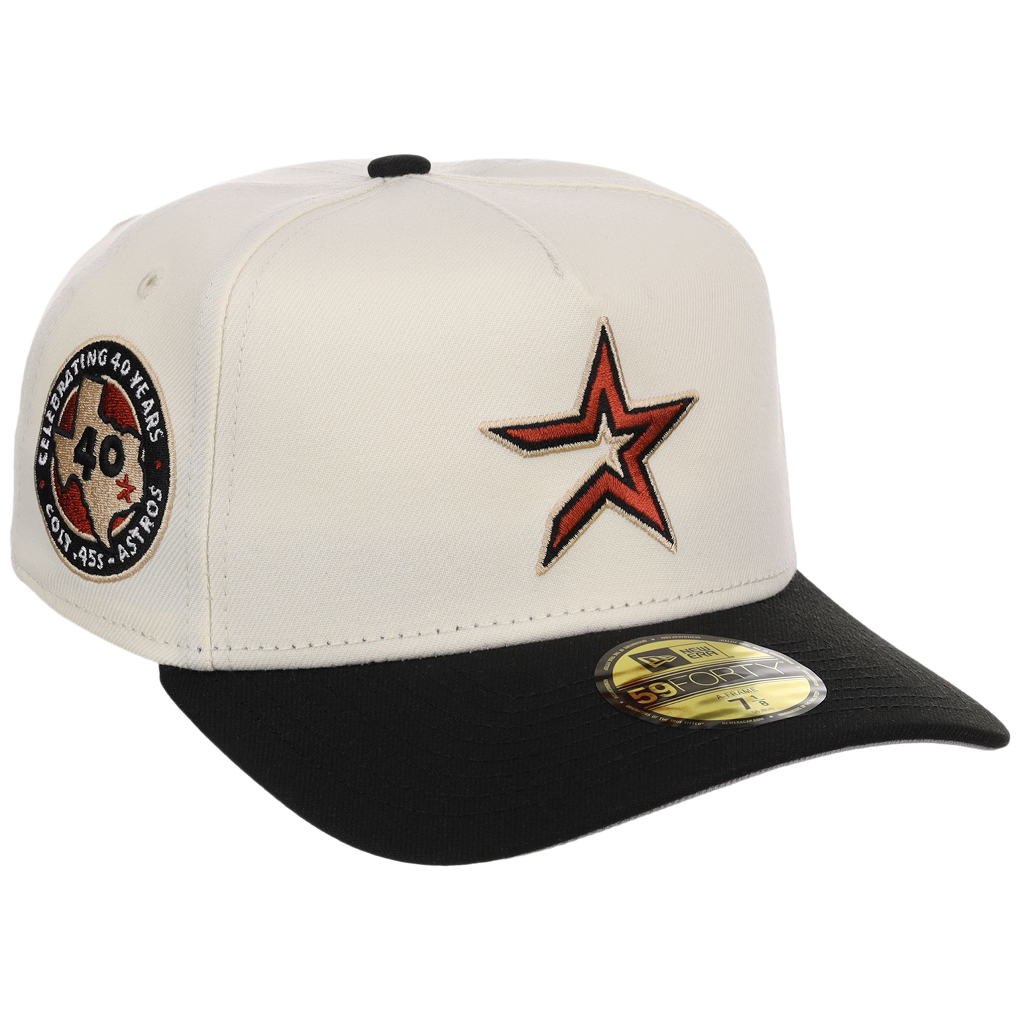 Houston Astros MLB Heritage Chrome New Era 59FORTY