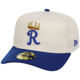 Kansas City Royals MLB Heritage Chrome New Era 59FORTY