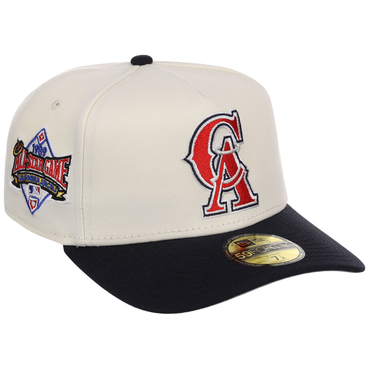 Anaheim Angels MLB Heritage Chrome New Era 59FORTY