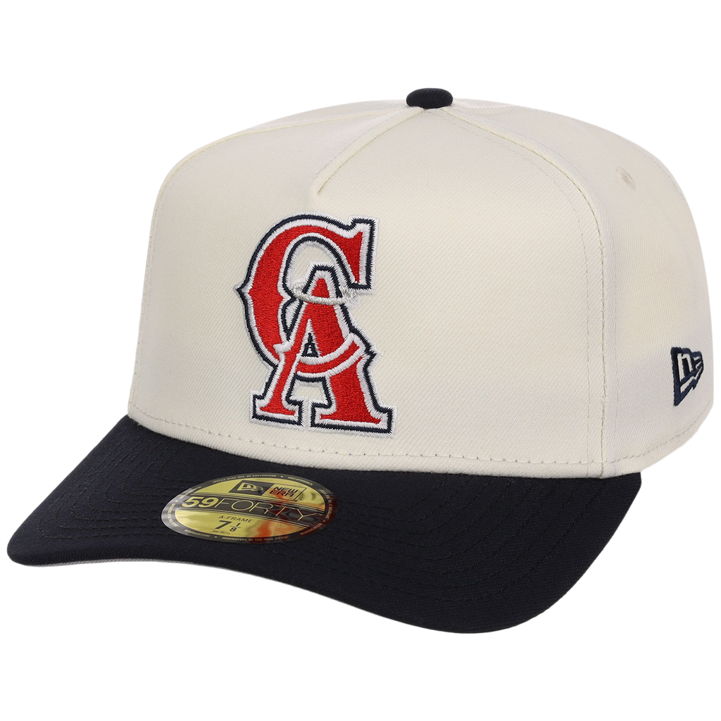 Anaheim Angels MLB Heritage Chrome New Era 59FORTY