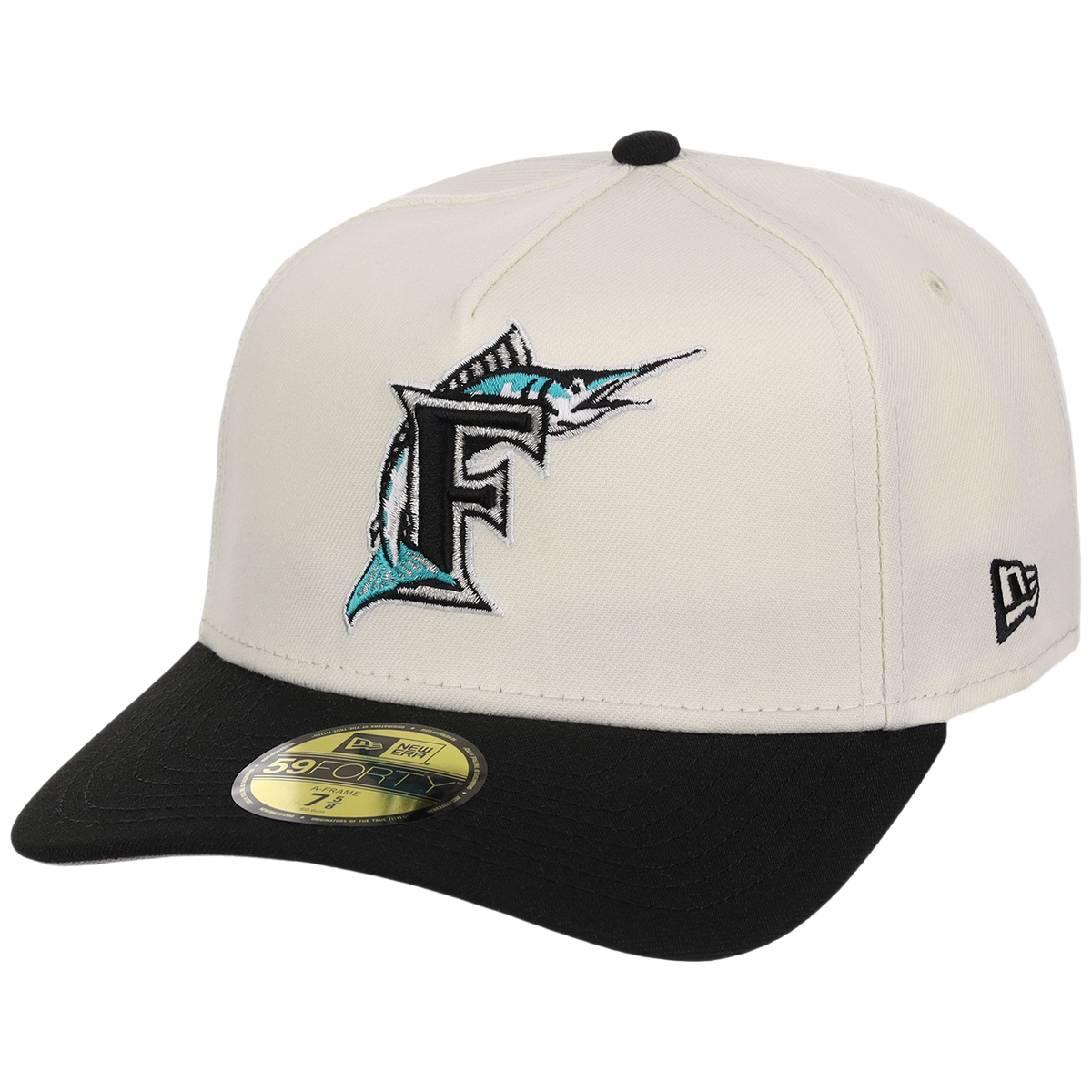 Miami Marlins MLB Heritage Chrome New Era 59FORTY