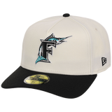 Miami Marlins MLB Heritage Chrome New Era 59FORTY