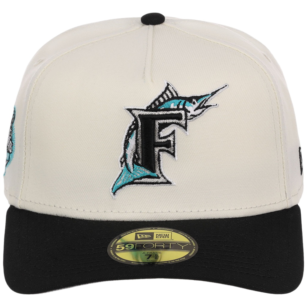 Miami Marlins MLB Heritage Chrome New Era 59FORTY