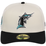 Miami Marlins MLB Heritage Chrome New Era 59FORTY