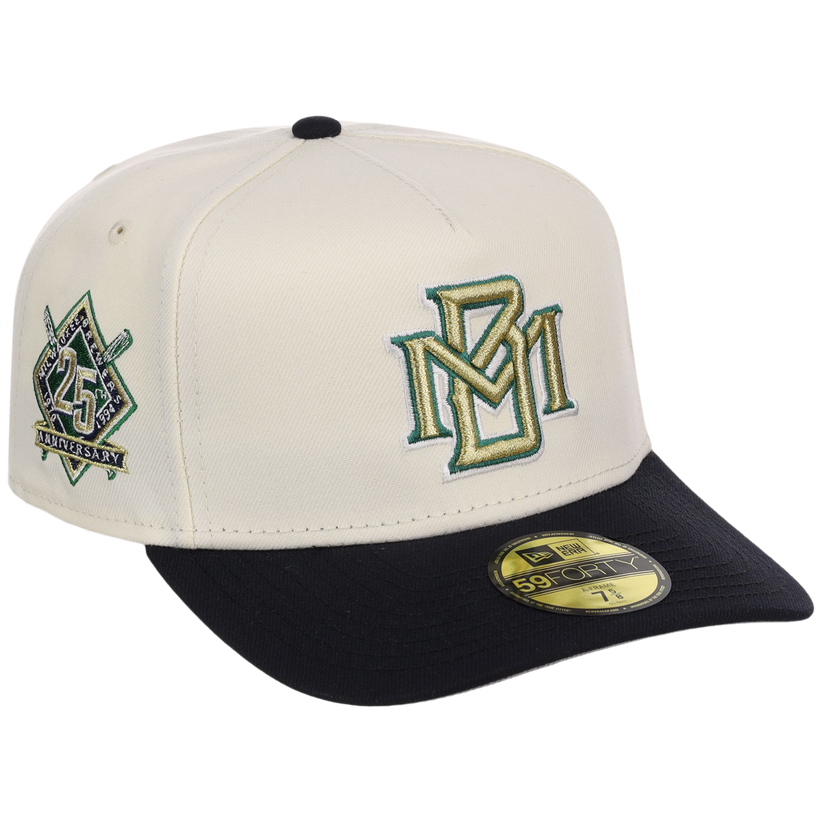 Milwaukee Brewers MLB Heritage Chrome New Era 59FORTY – Lids HD