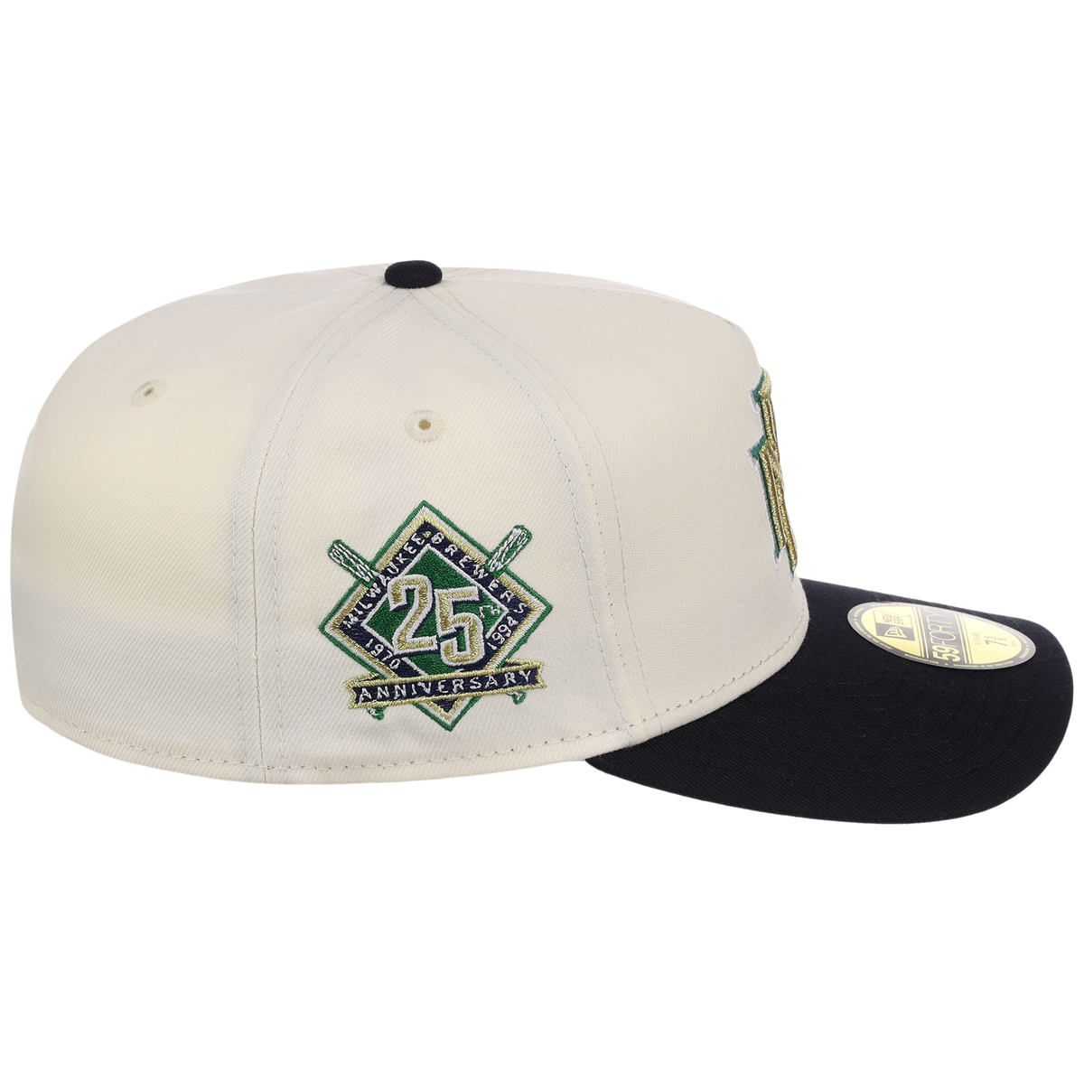 Milwaukee Brewers MLB Heritage Chrome New Era 59FORTY – Lids HD