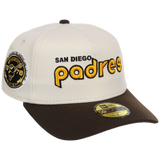 San Diego Padres MLB Heritage Chrome New Era 59FORTY