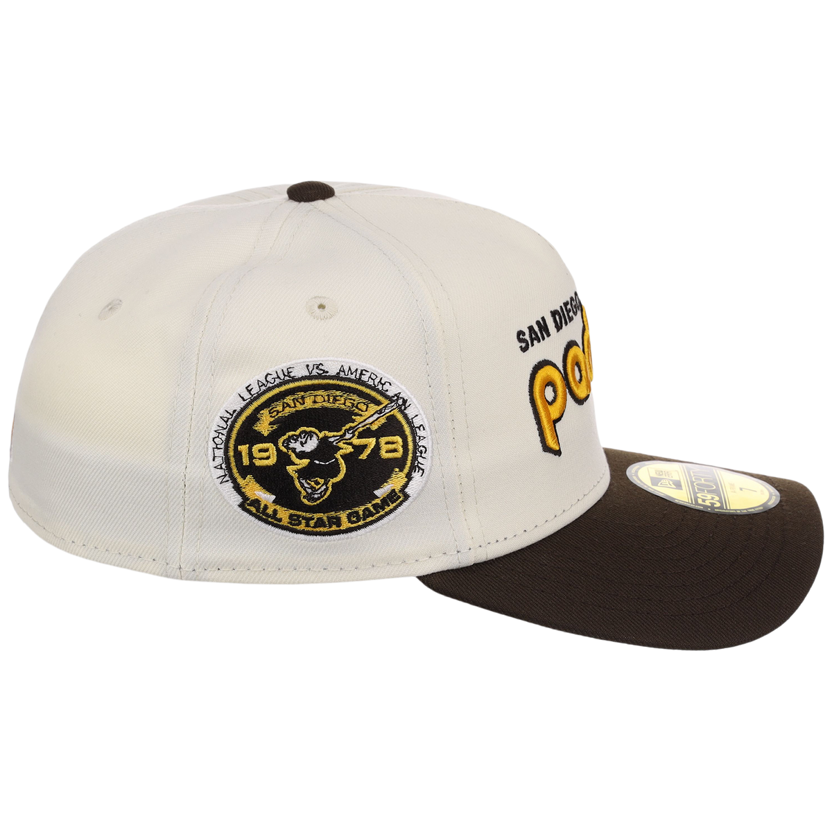 San Diego Padres MLB Heritage Chrome New Era 59FORTY