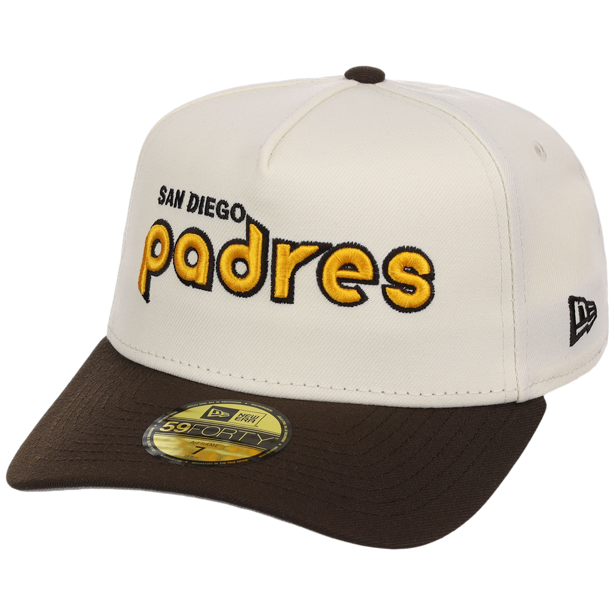 San Diego Padres MLB Heritage Chrome New Era 59FORTY