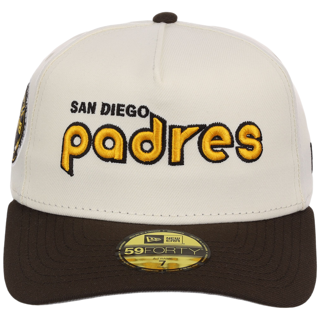 San Diego Padres MLB Heritage Chrome New Era 59FORTY