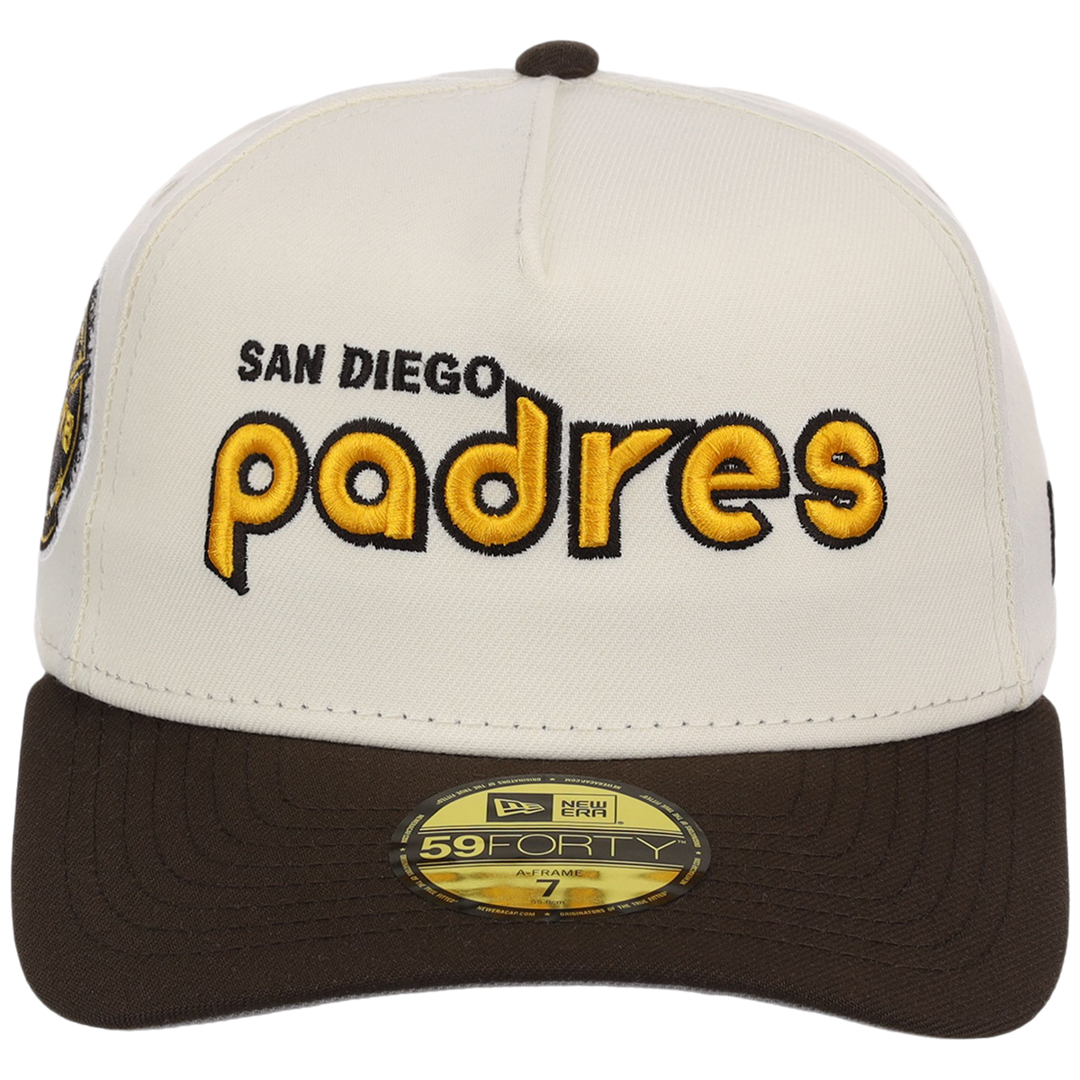 San Diego Padres MLB Heritage Chrome New Era 59FORTY