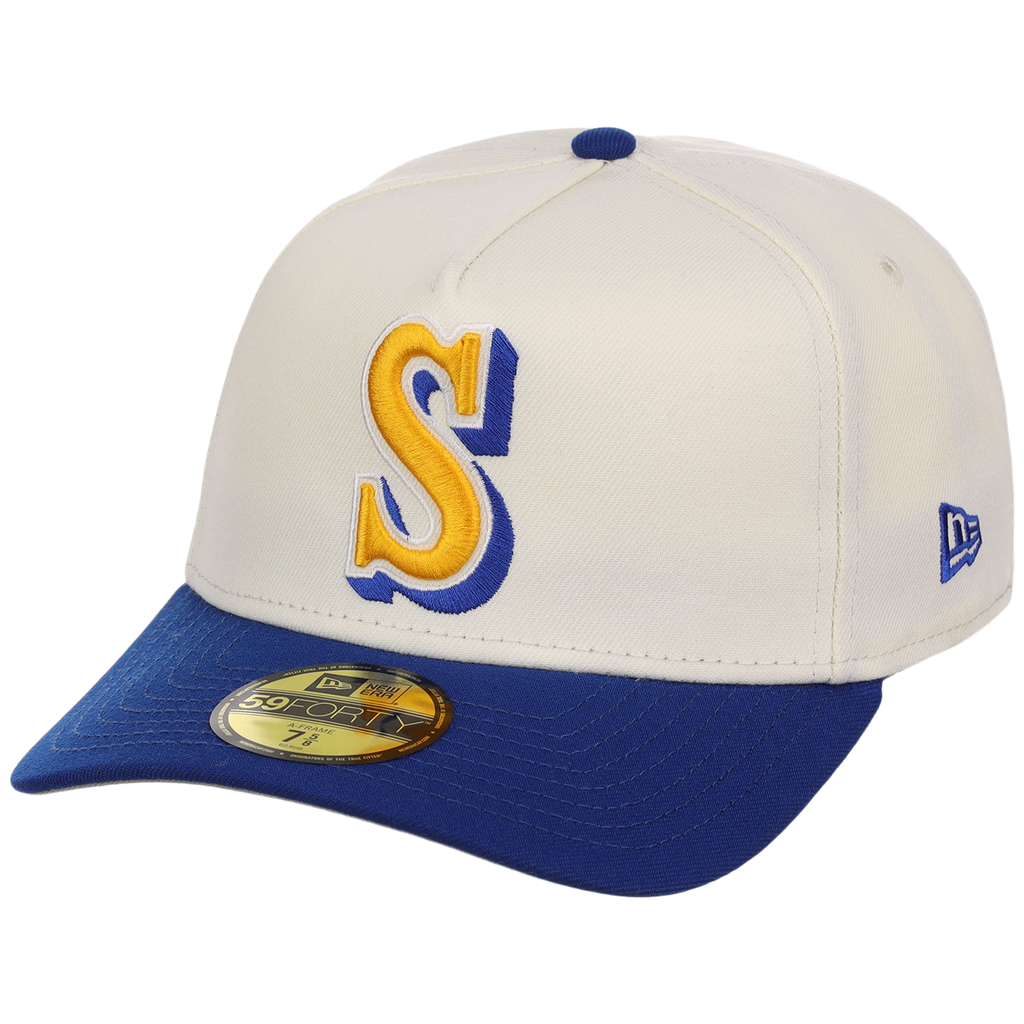 Seattle Mariners MLB Heritage Chrome New Era 59FORTY