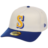 Seattle Mariners MLB Heritage Chrome New Era 59FORTY