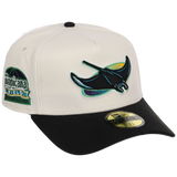 Tampa Bay Rays MLB Heritage Chrome New Era 59FORTY