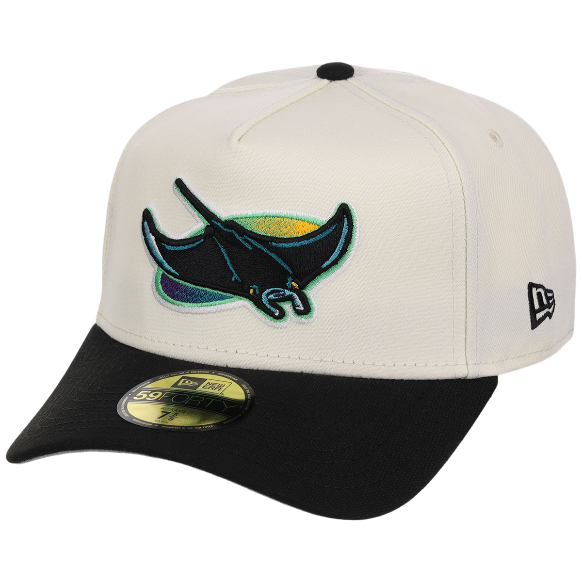 Tampa Bay Rays MLB Heritage Chrome New Era 59FORTY