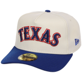 Texas Rangers MLB Heritage Chrome New Era 59FORTY