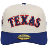Texas Rangers MLB Heritage Chrome New Era 59FORTY