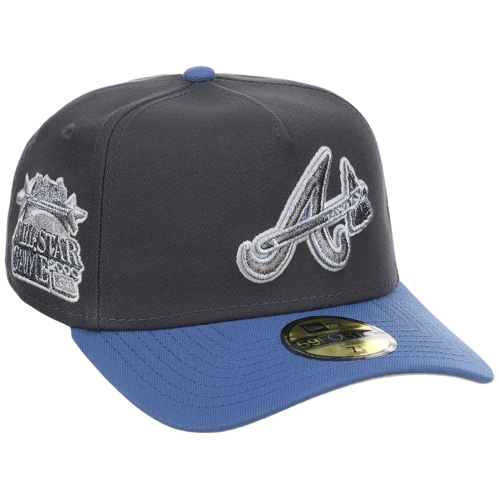 Atlanta Braves MLB Indigo Steel New Era 59FORTY