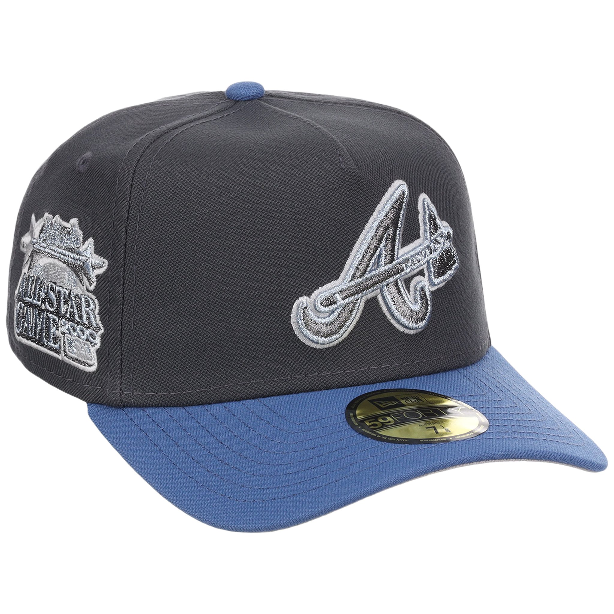Atlanta Braves MLB Indigo Steel New Era 59FORTY