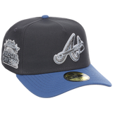 Atlanta Braves MLB Indigo Steel New Era 59FORTY