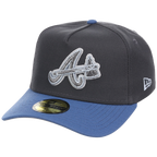 Atlanta Braves MLB Indigo Steel New Era 59FORTY
