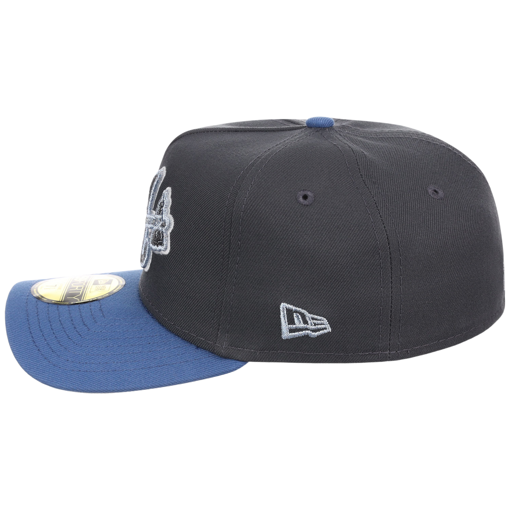 Atlanta Braves MLB Indigo Steel New Era 59FORTY