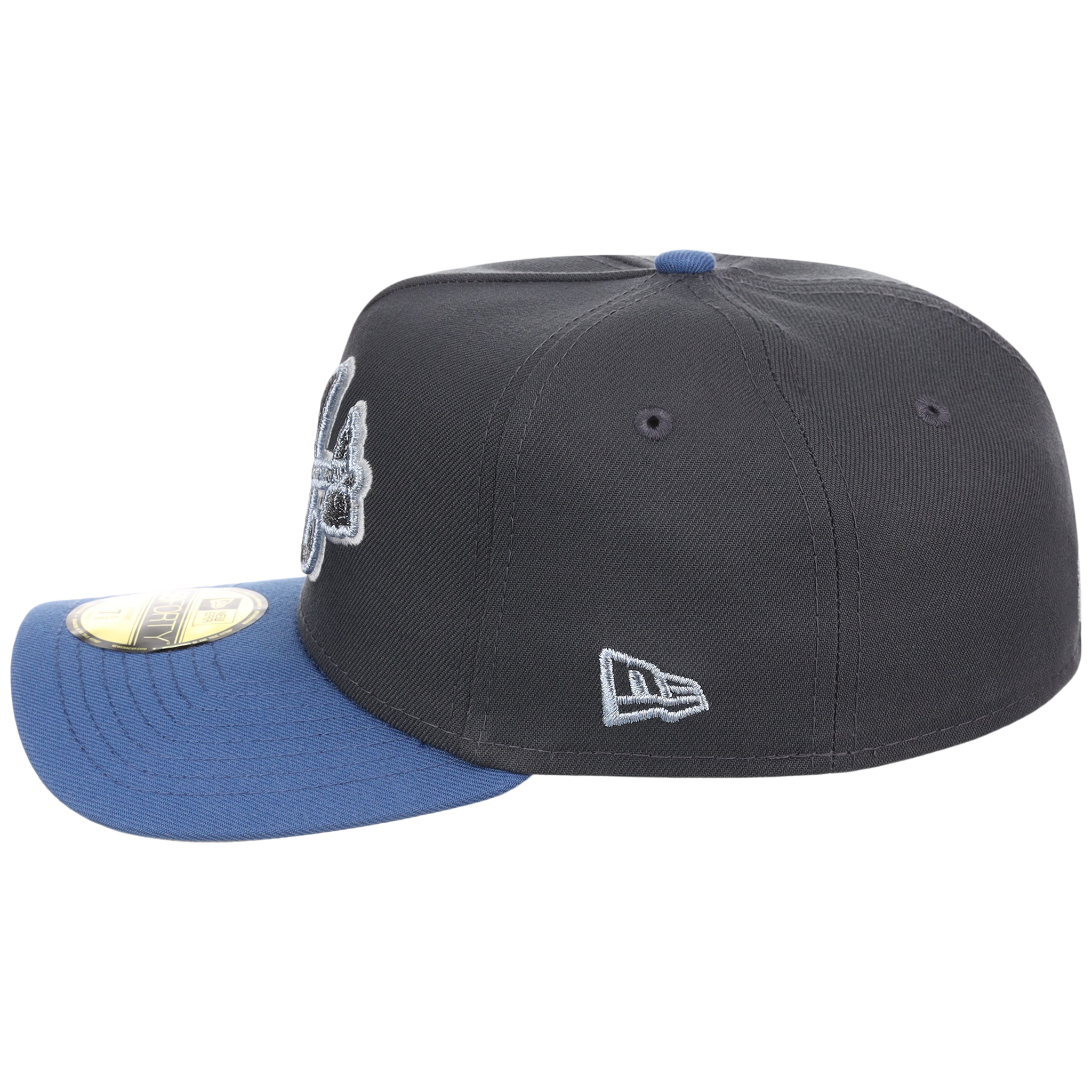 Atlanta Braves MLB Indigo Steel New Era 59FORTY