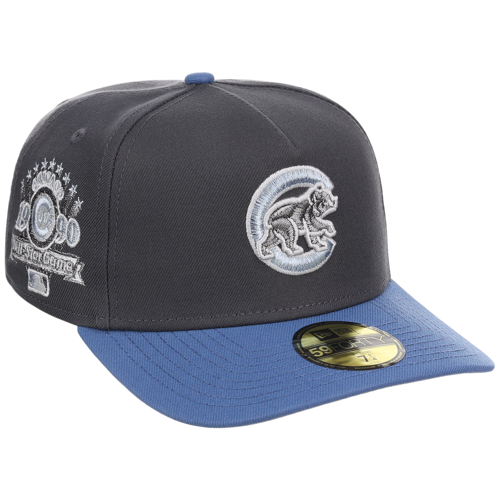 Chicago Cubs MLB Indigo Steel New Era 59FORTY