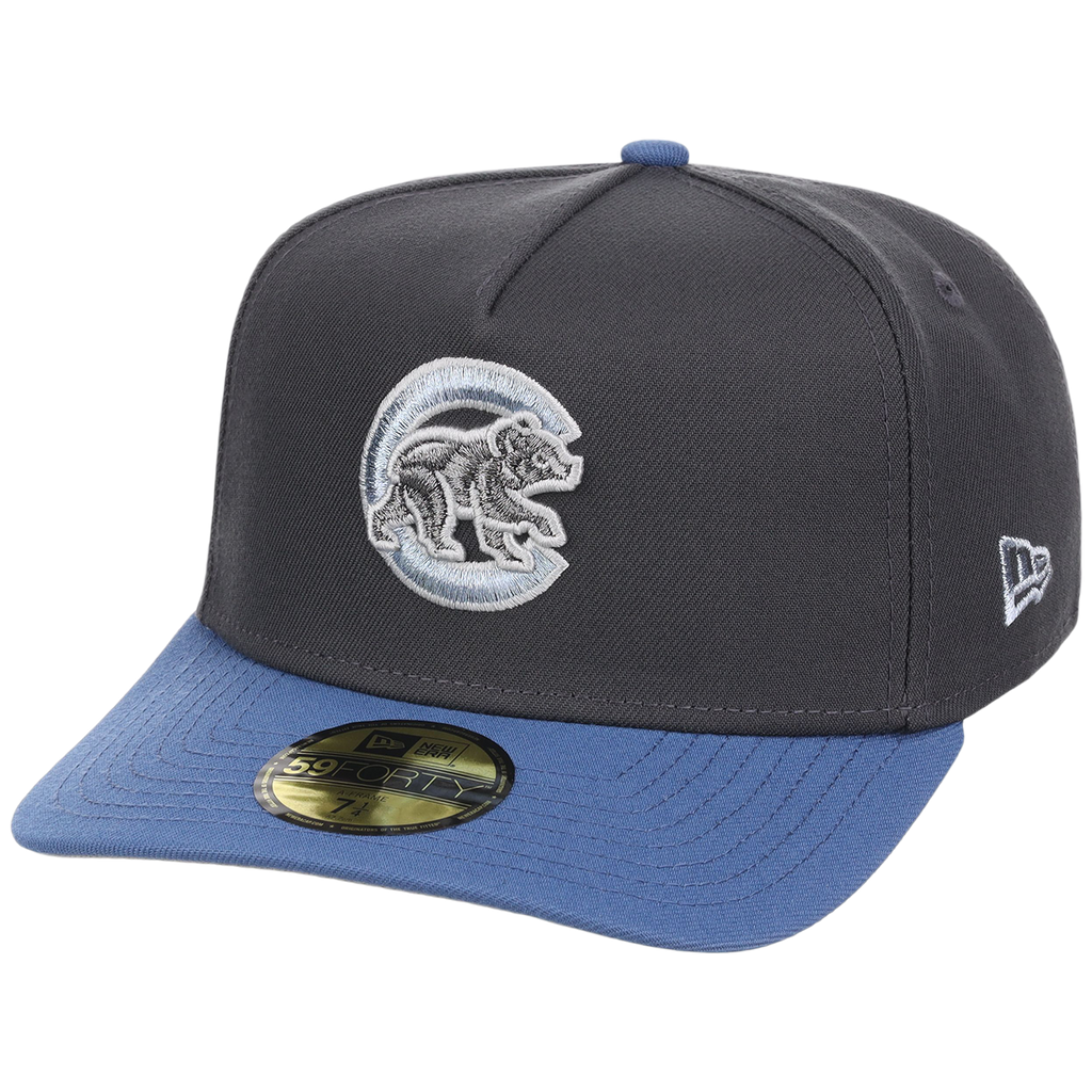 Chicago Cubs MLB Indigo Steel New Era 59FORTY