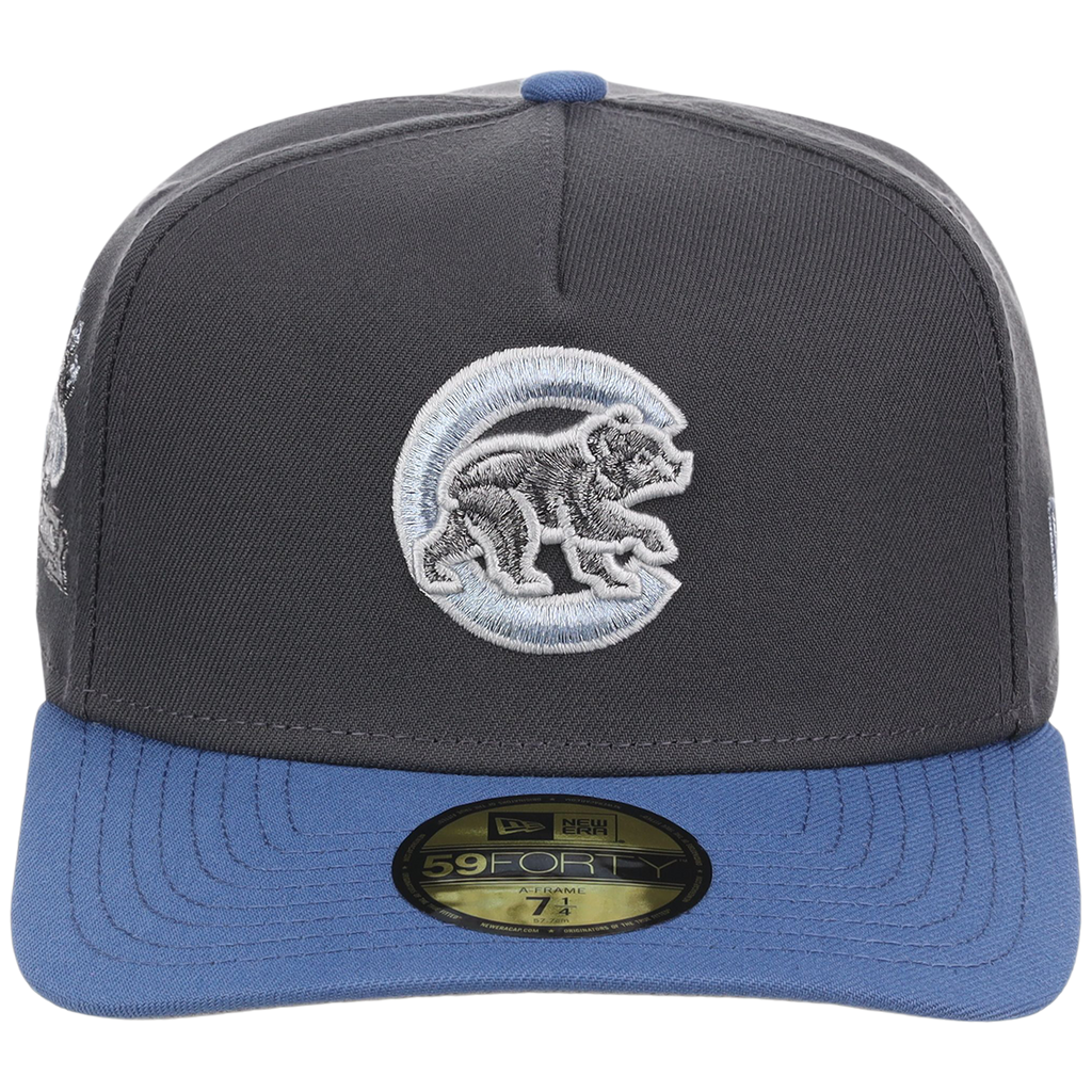 Chicago Cubs MLB Indigo Steel New Era 59FORTY