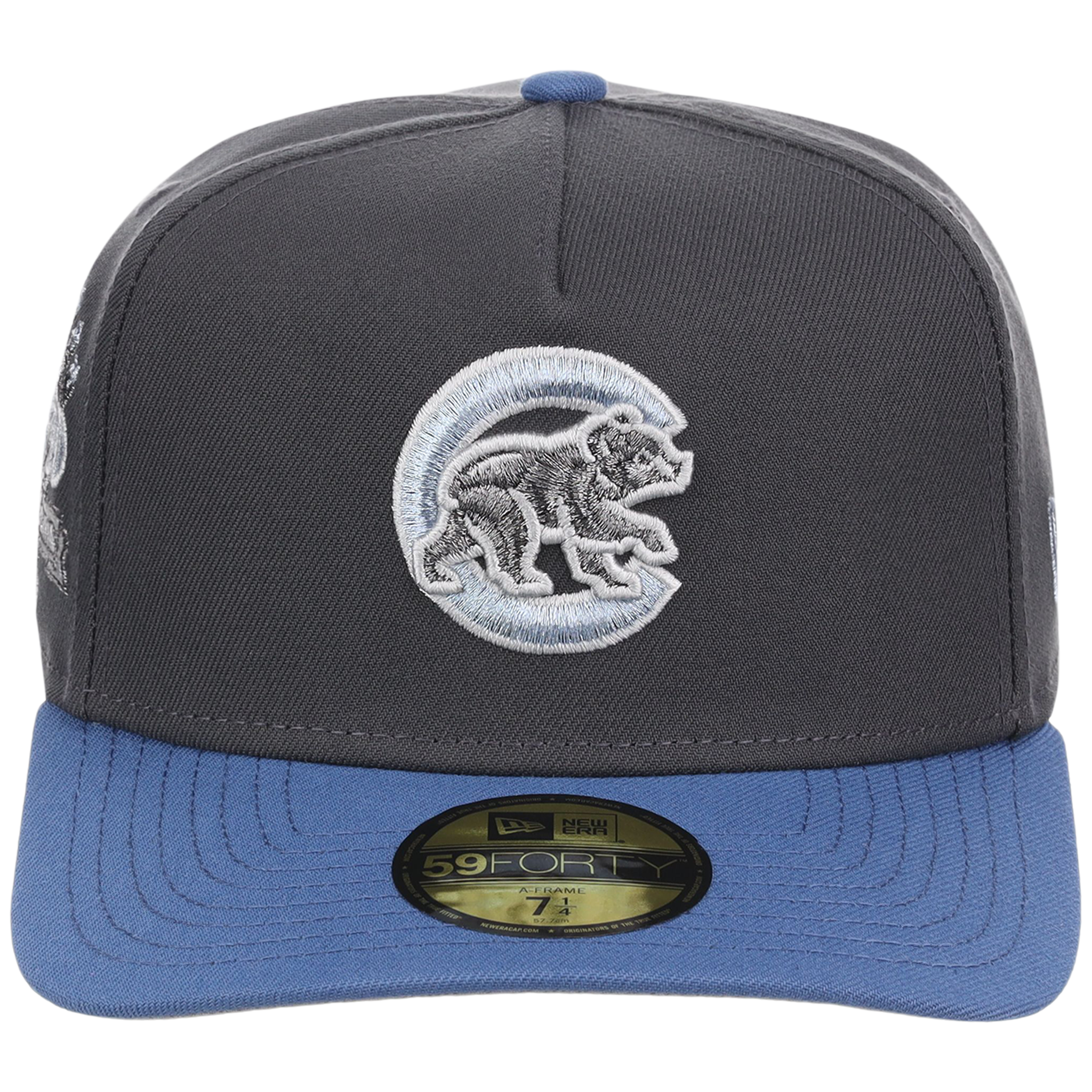 Chicago Cubs MLB Indigo Steel New Era 59FORTY