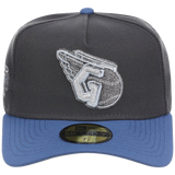 Cleveland Guardians MLB Indigo Steel New Era 59FORTY
