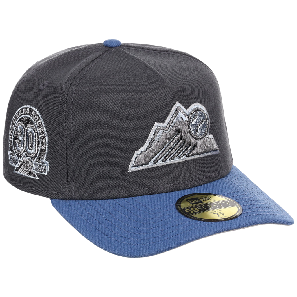 Colorado Rockies MLB Indigo Steel New Era 59FORTY