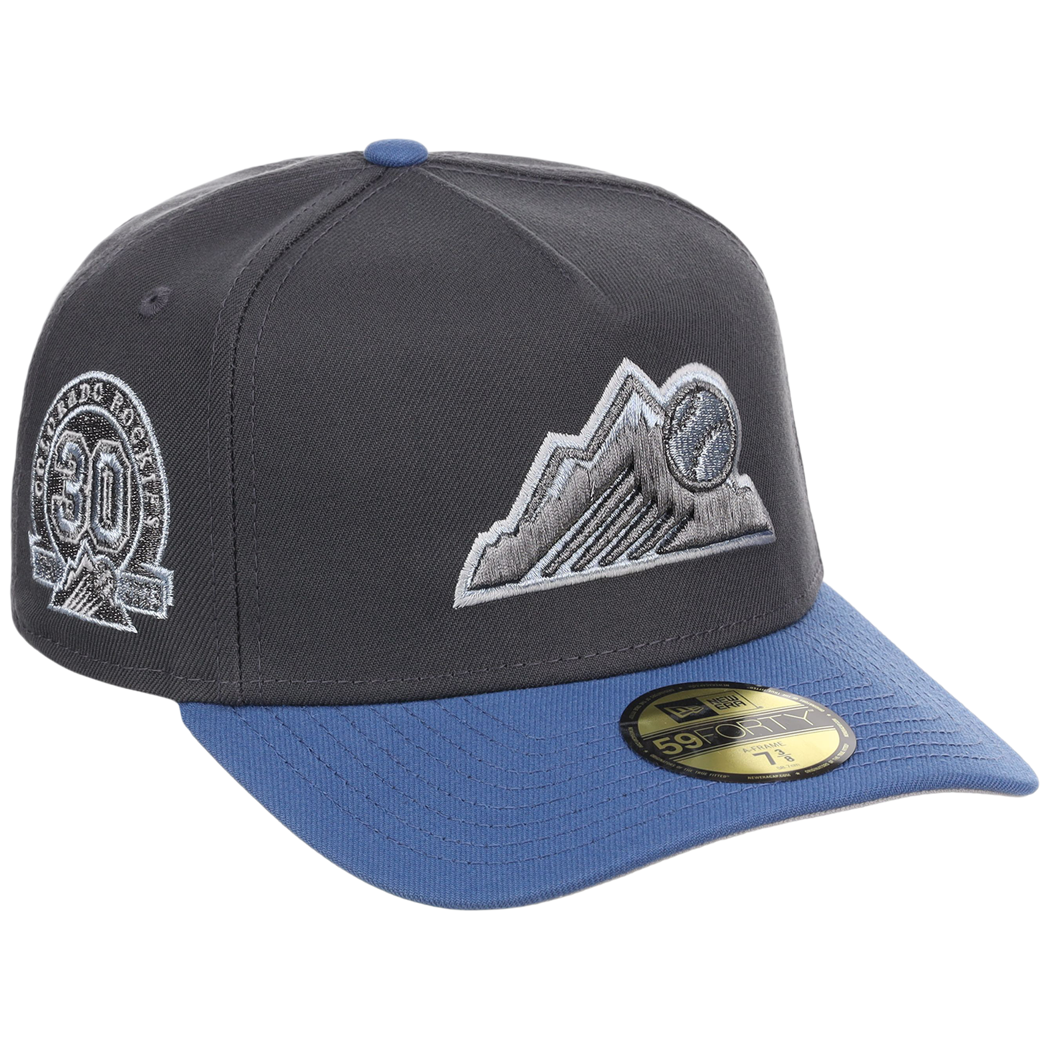 Colorado Rockies MLB Indigo Steel New Era 59FORTY