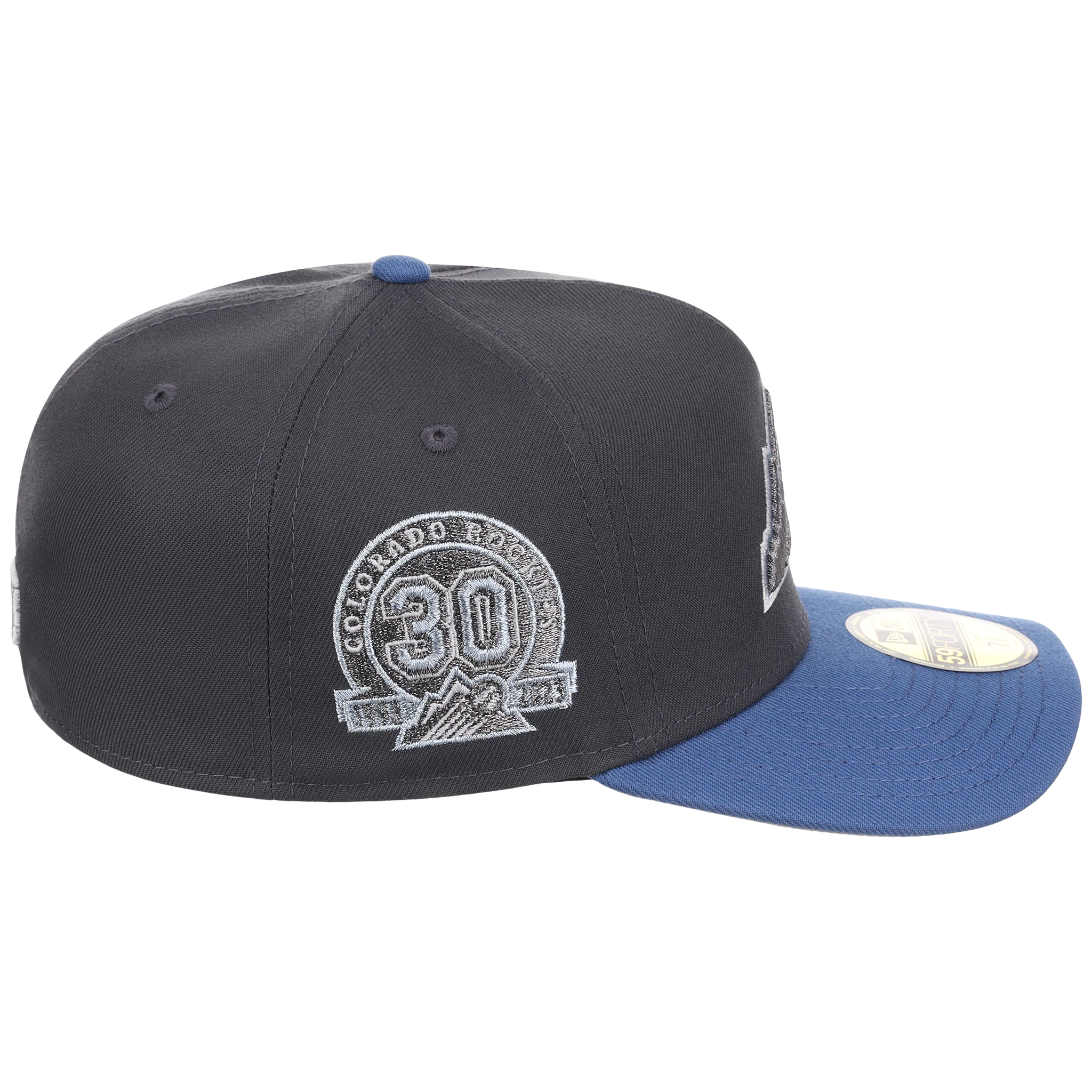 Colorado Rockies MLB Indigo Steel New Era 59FORTY