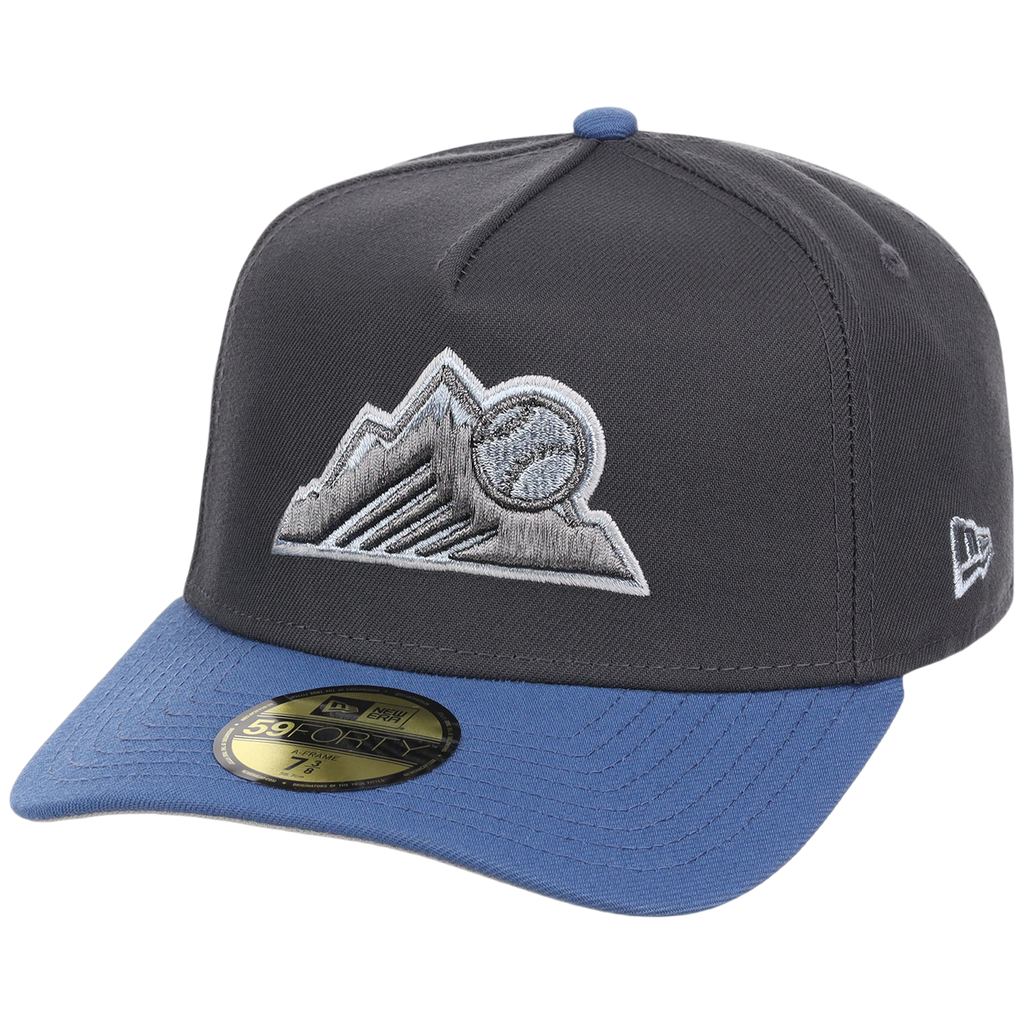 Colorado Rockies MLB Indigo Steel New Era 59FORTY