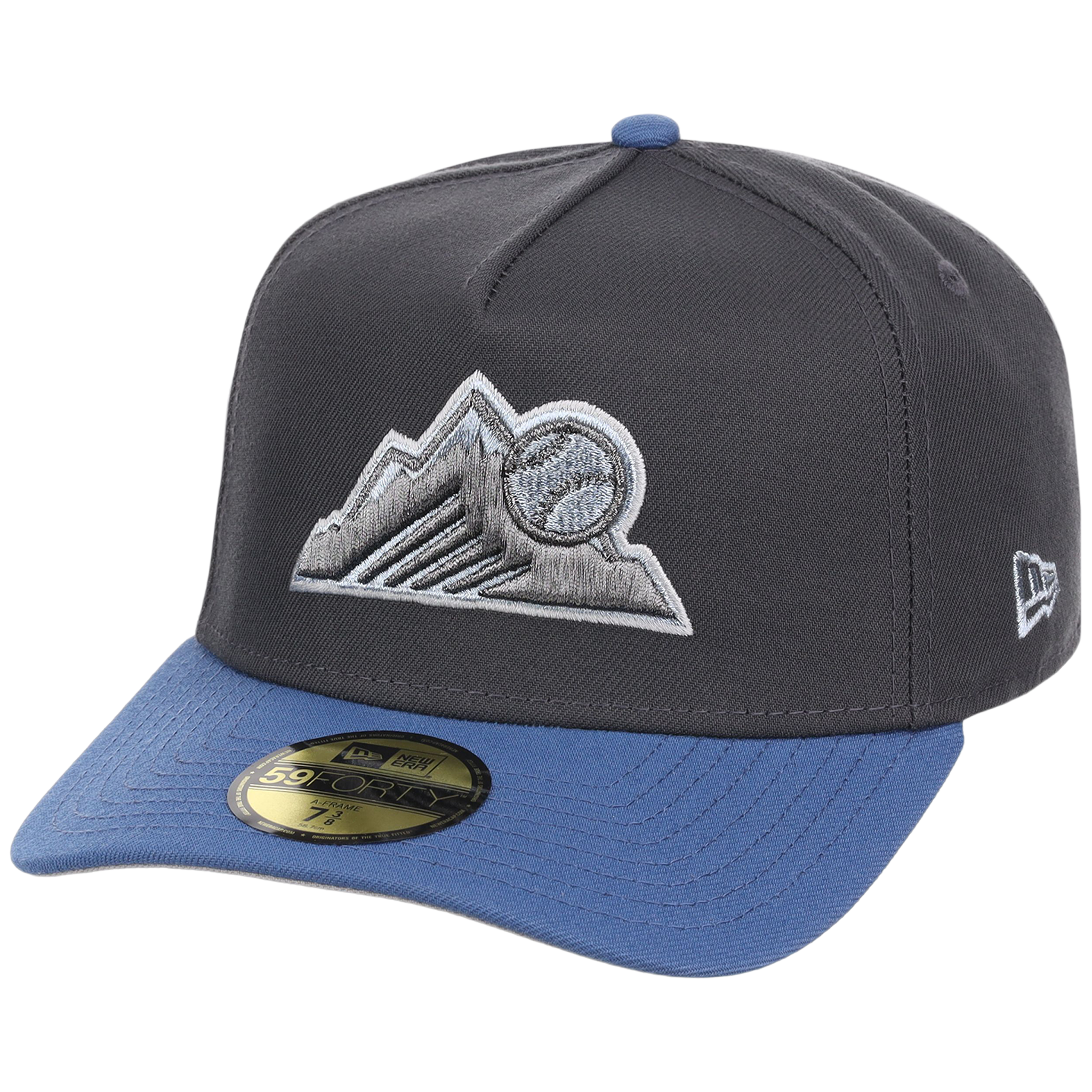 Colorado Rockies MLB Indigo Steel New Era 59FORTY
