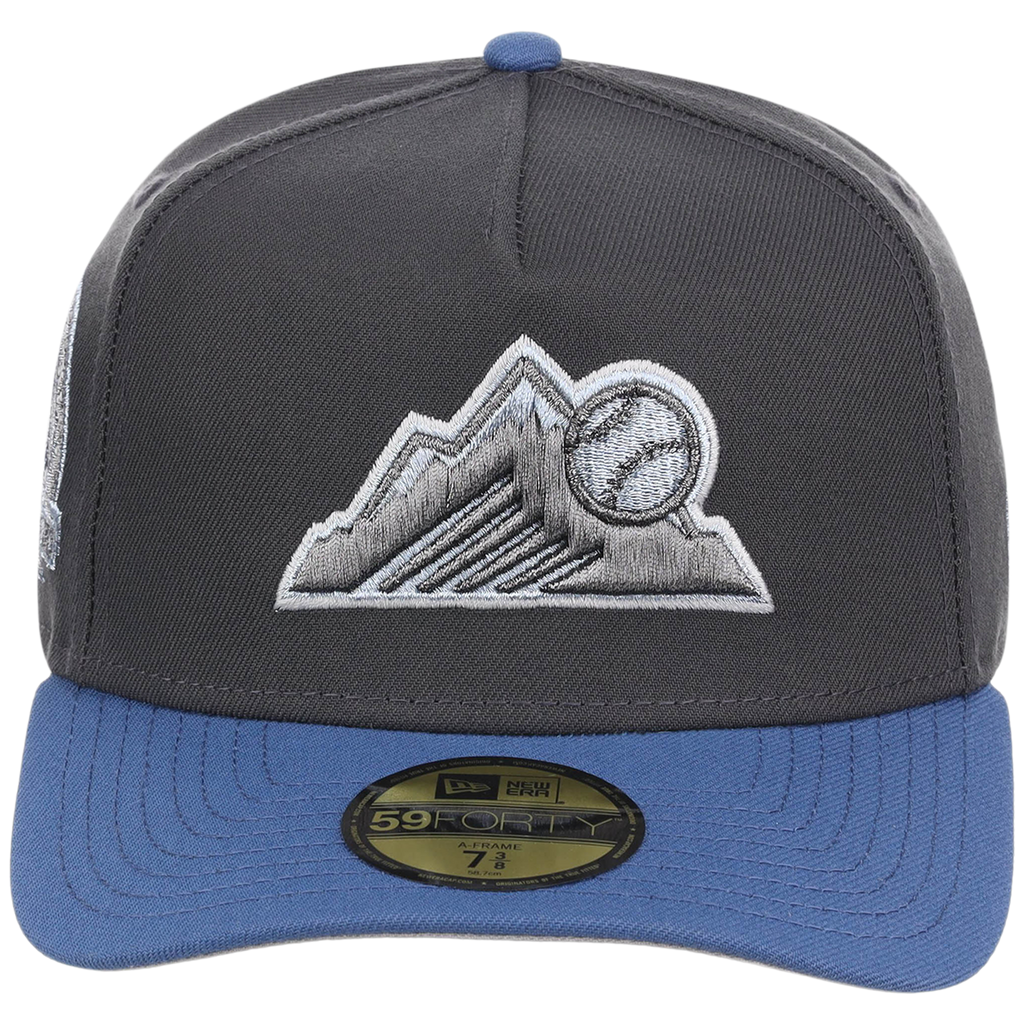 Colorado Rockies MLB Indigo Steel New Era 59FORTY